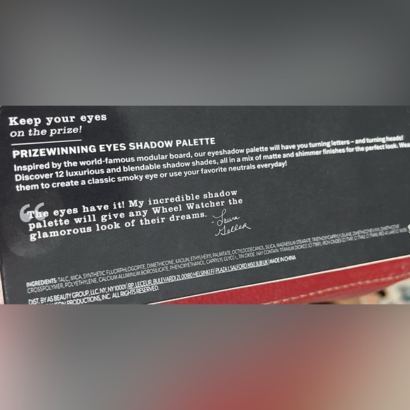 🆕 LIMITED EDITION Wheel of Fortune Eyeshadow Palette by Laura Geller - Picture 5 of 5